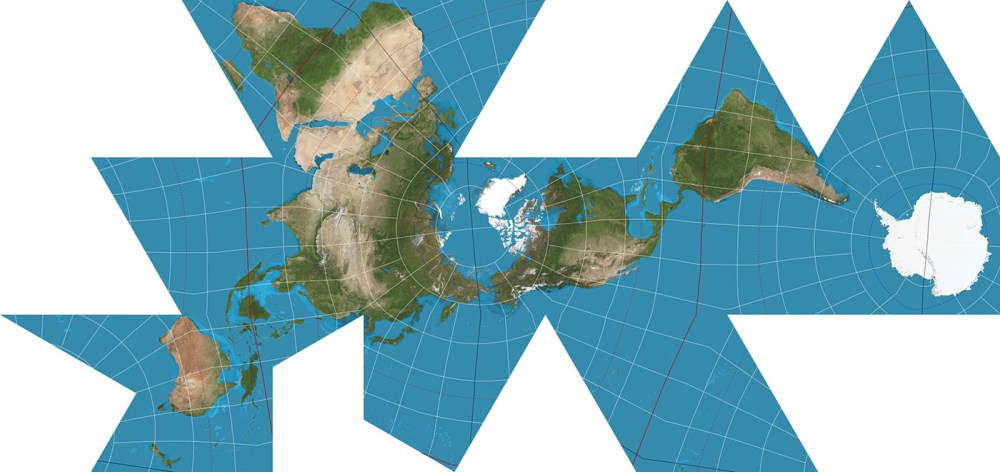 Dymaxion_projection